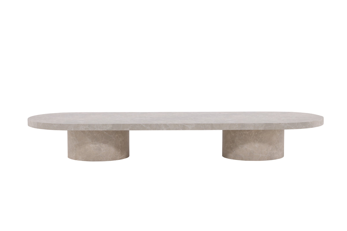Narvik Sofa Table 190 x 60 Beige
