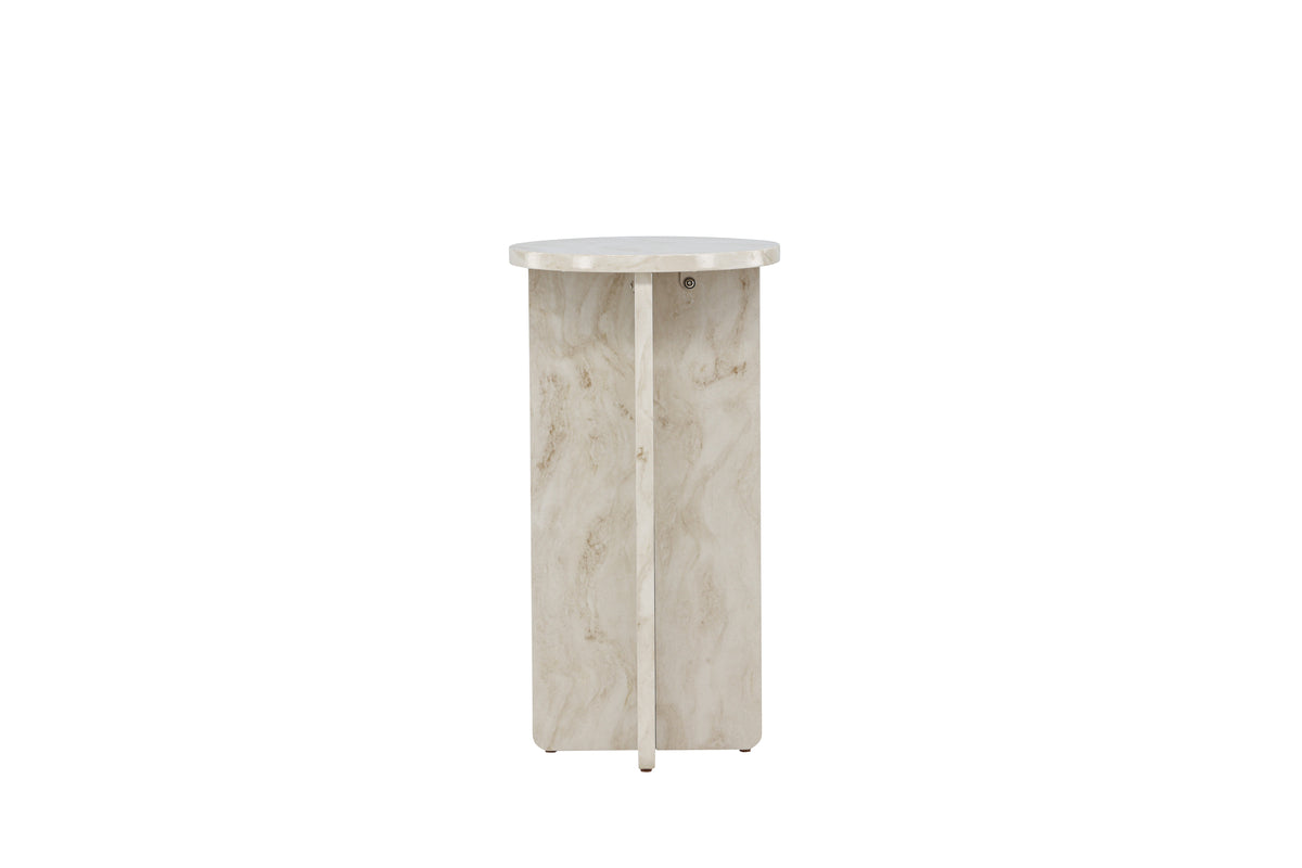 Ålesund Side Table ⌀40 Beige