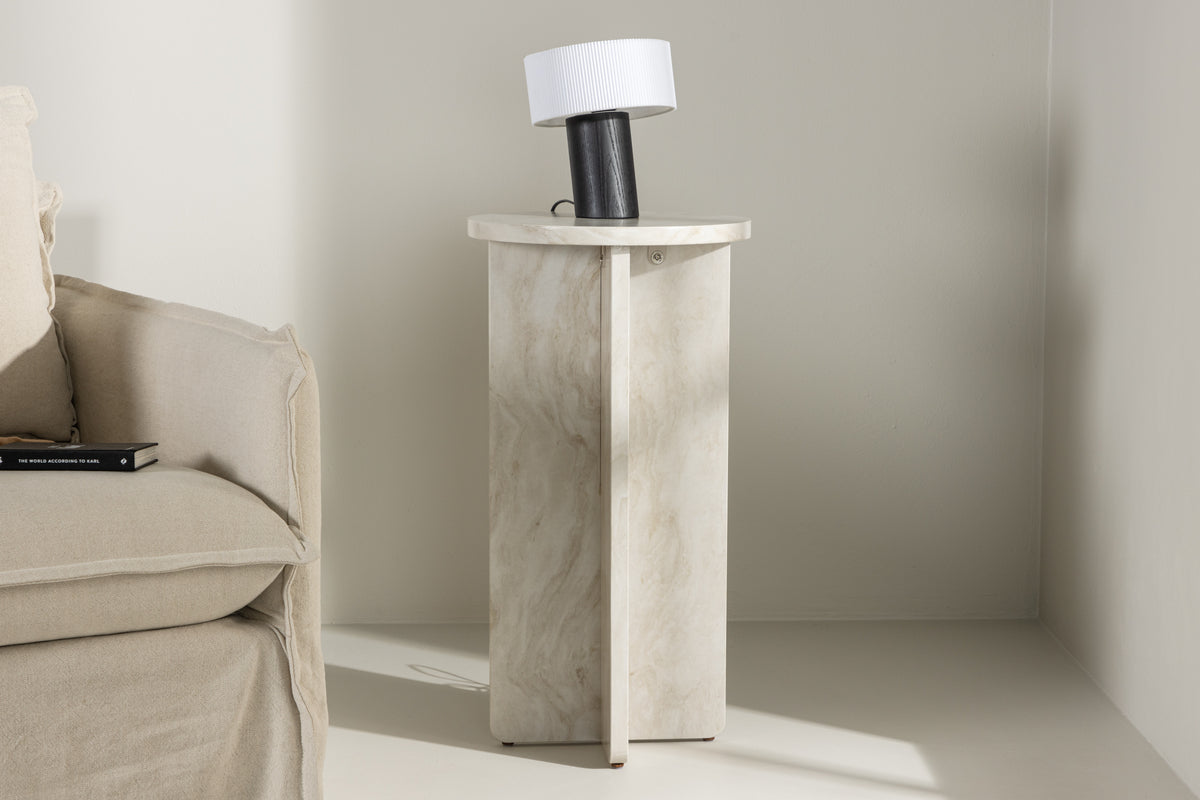 Ålesund Side Table ⌀40 Beige