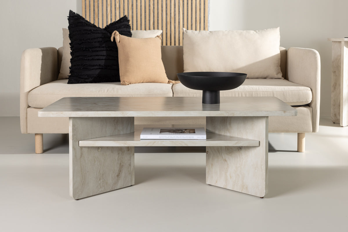 Ålesund Sofa Table 120 x 60 Beige