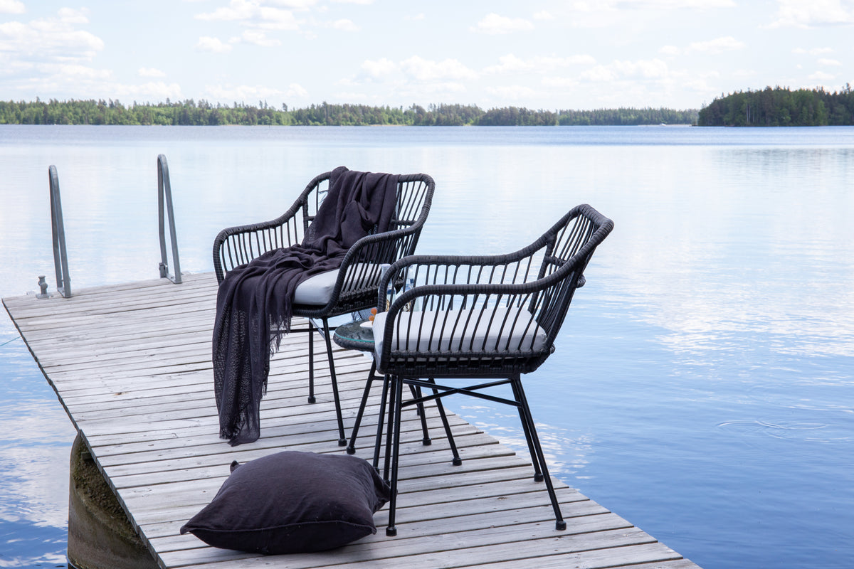 Viga Lounge Set Black