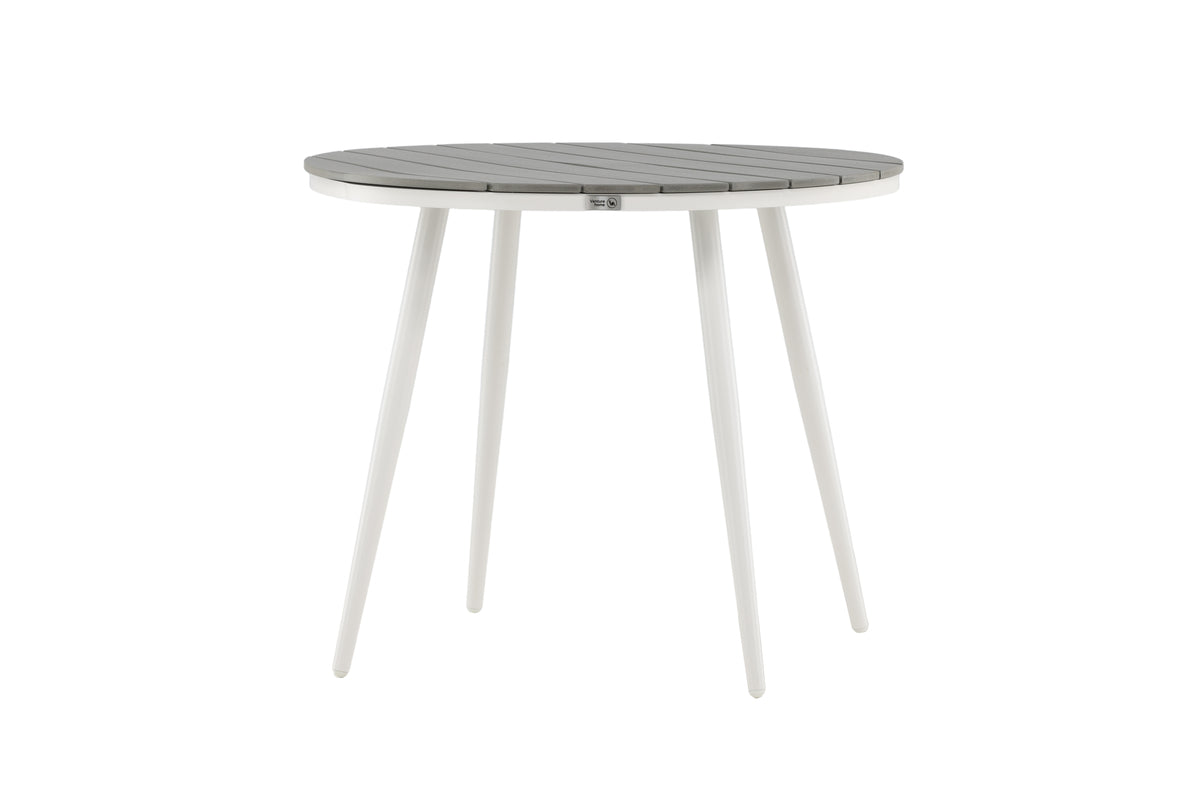 Break Round Dining Table ⌀90 Grey