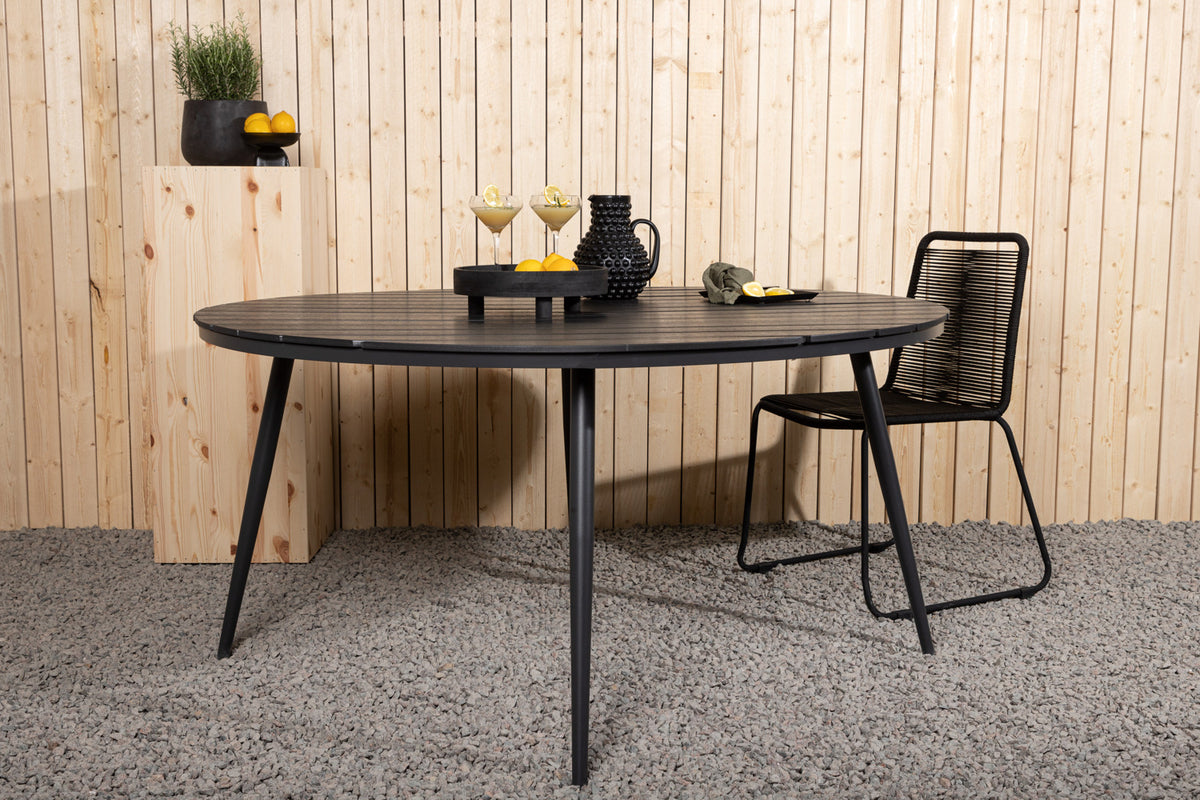 Break Round Dining Table ⌀150 Black