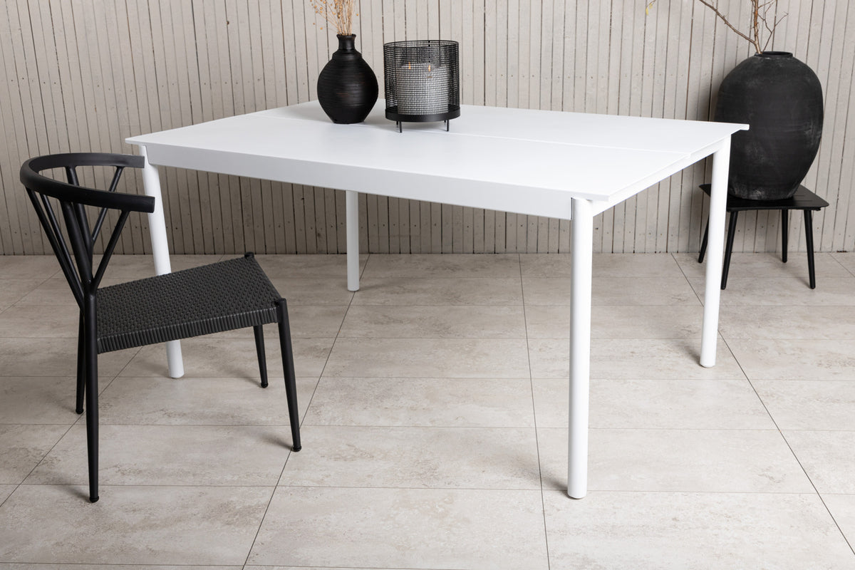 Modena Rectangular Dining Table 150 x 100 White