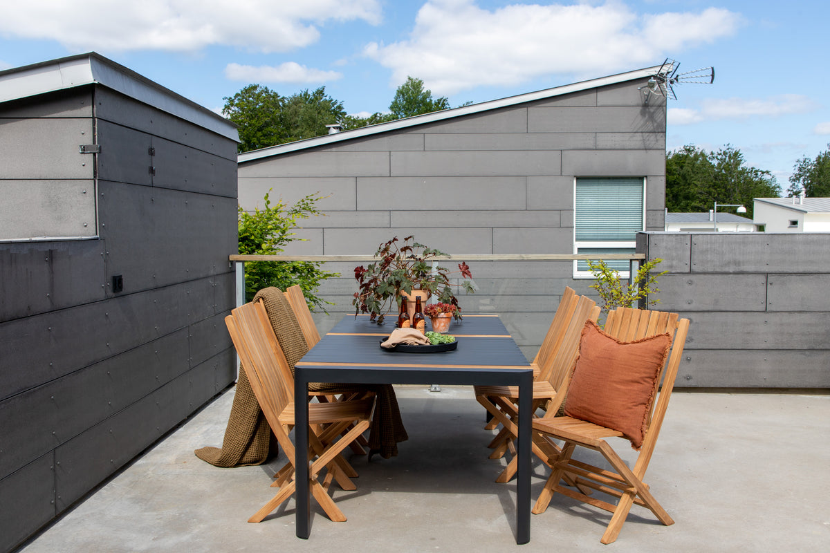 Togo Rectangular Dining Table 200 x 100 Black