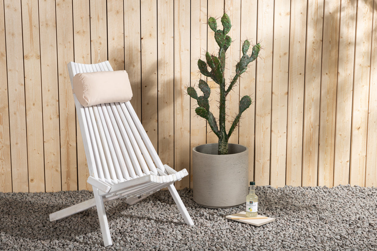 Asta Lounge Chair Whitewash