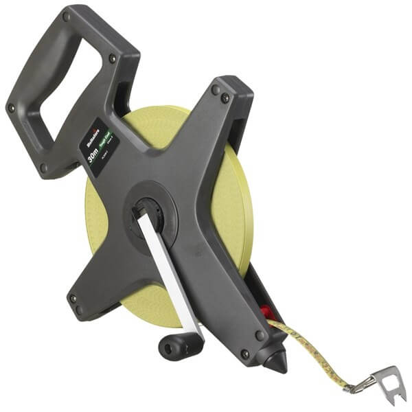 Pitkä mittanauha terästä PL 30M