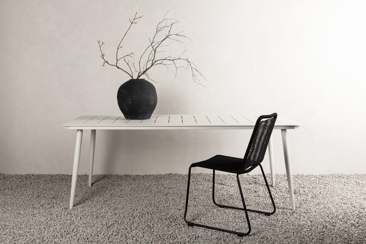 Lina Rectangular Dining Table 200 x 90 Beige