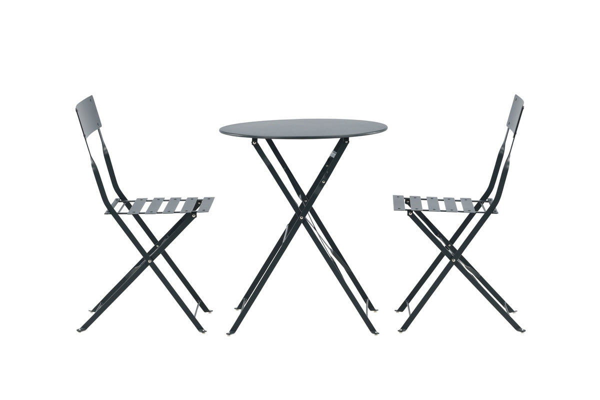 Marseille Cafe Set Dark Grey