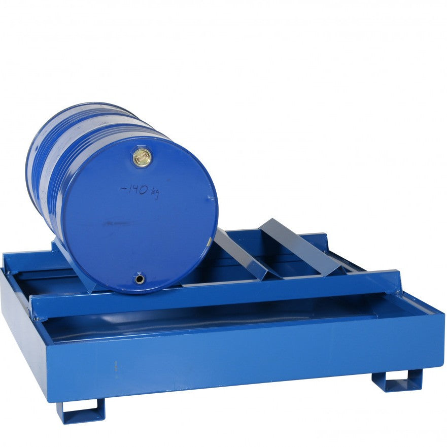 Fatpall för 2 liggande fat i bredd