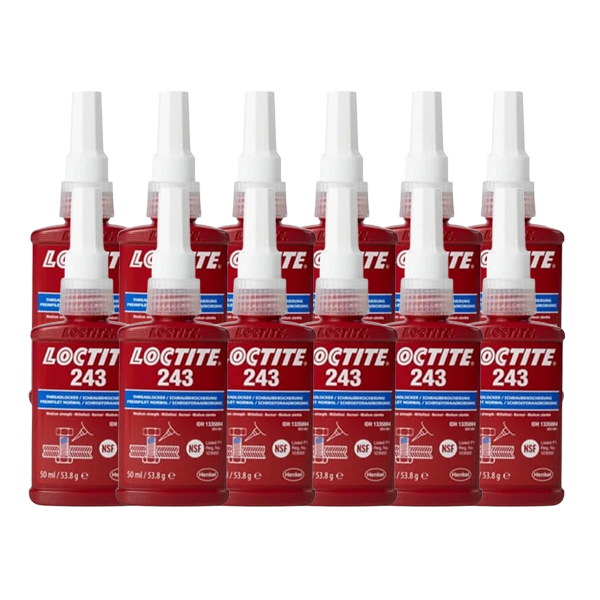 Loctite 243 Gänglåsning, 50ml 12st/fp