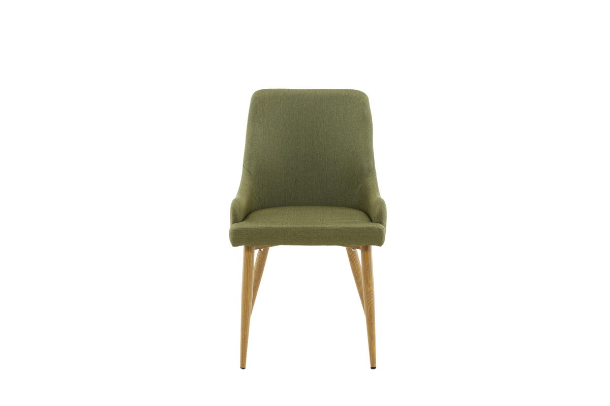 Dining chairs 2-pack Moss green