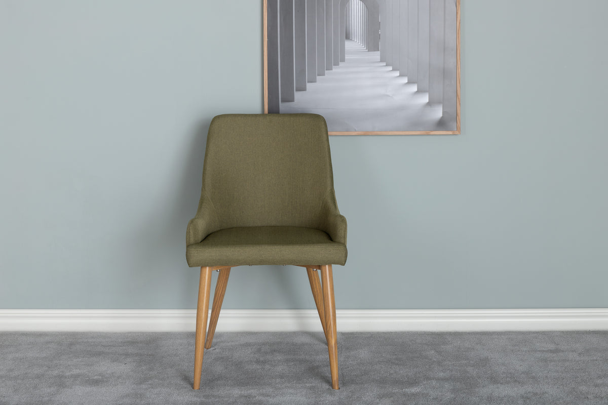 Dining chairs 2-pack Moss green