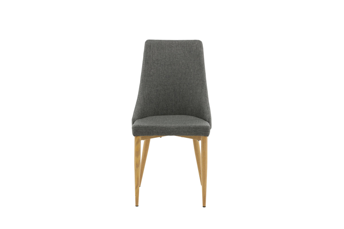 Leone Dining Chair Dark Grey