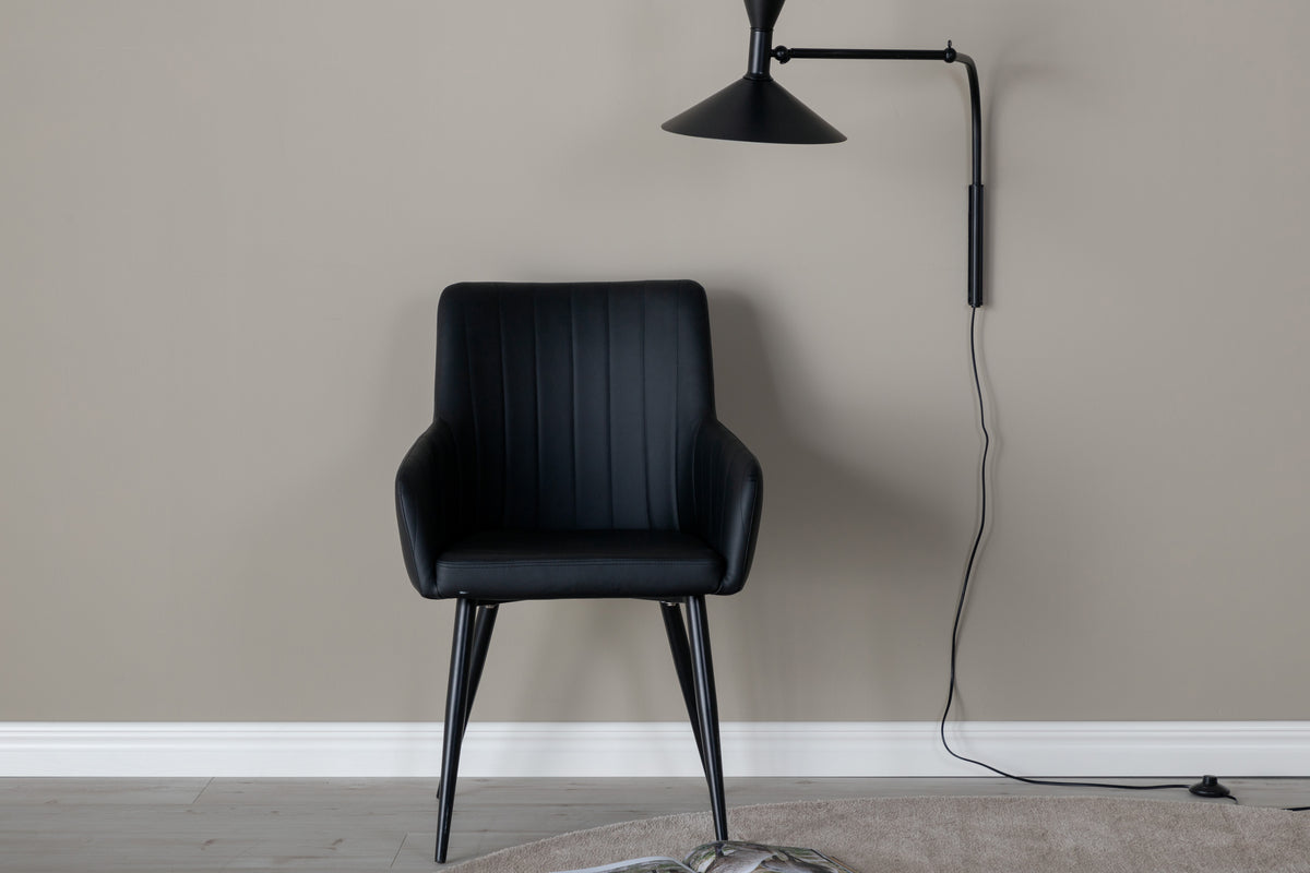 Comfort Dining Chair 2-pack Black