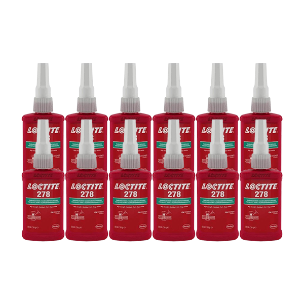 Loctite 278 gänglåsning 50ml 12st/fp