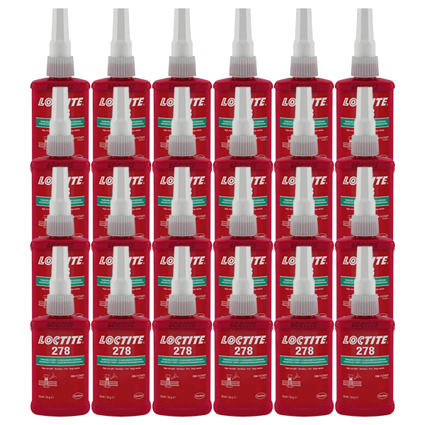 Loctite 278 gänglåsning 50ml 24st/fp
