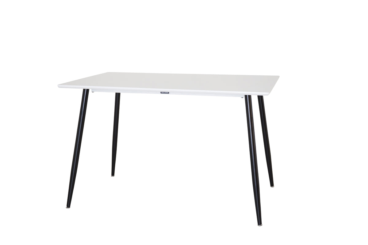 Polar Rectangular Dining Table 120 x 75 White