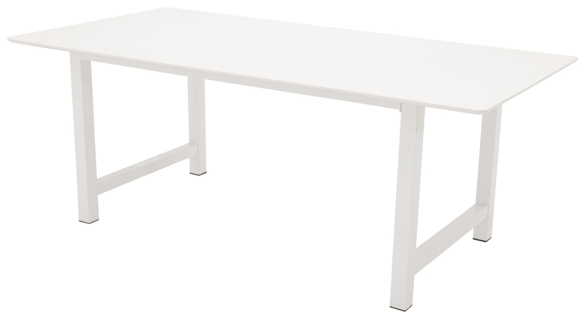 Count Rectangular Dining Table 100 x 220 White