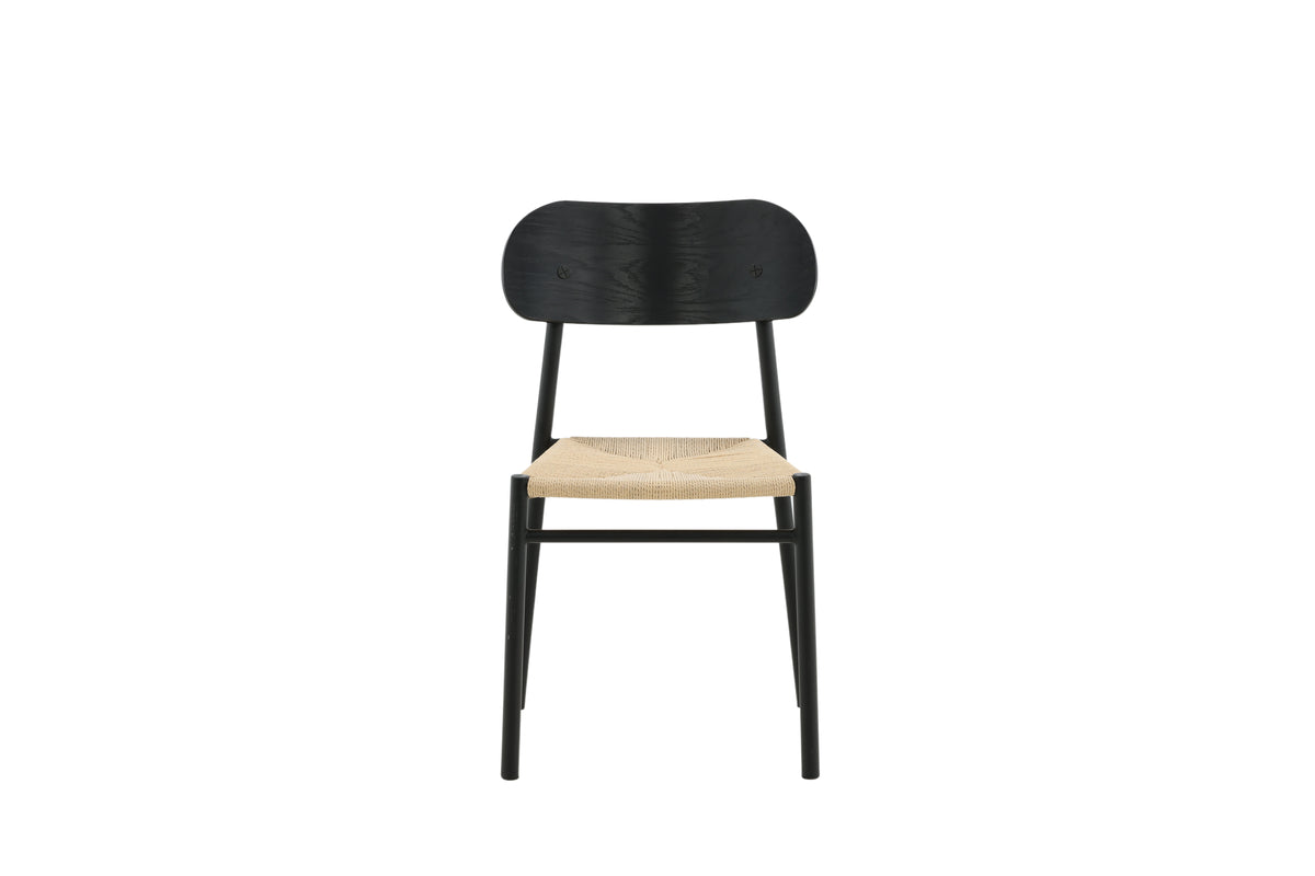 Polly Dining Chair 2-pack Black