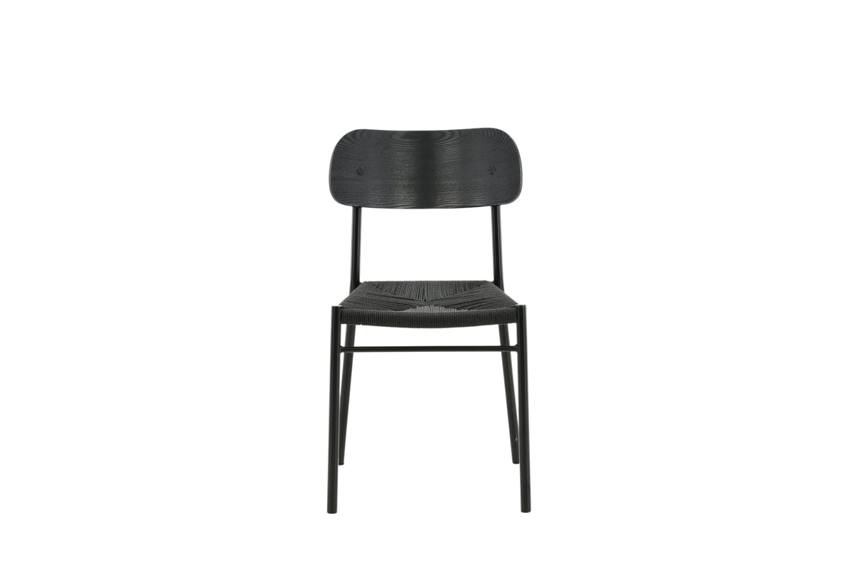 Polly Dining Chair 2-pack Black