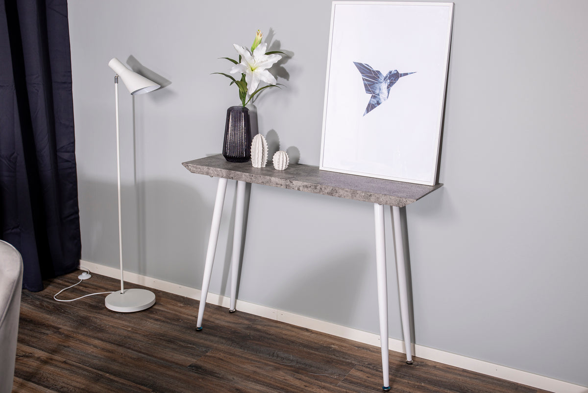 Edge Side Table 110 x 30 White
