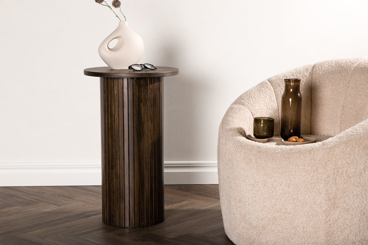 Bianca Side Table ⌀40 Mocca