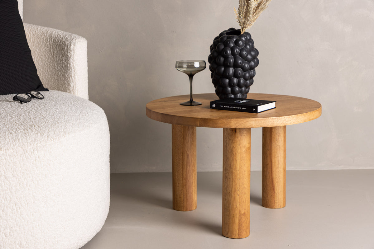 Duxbury Sofa Table ⌀60 Brown