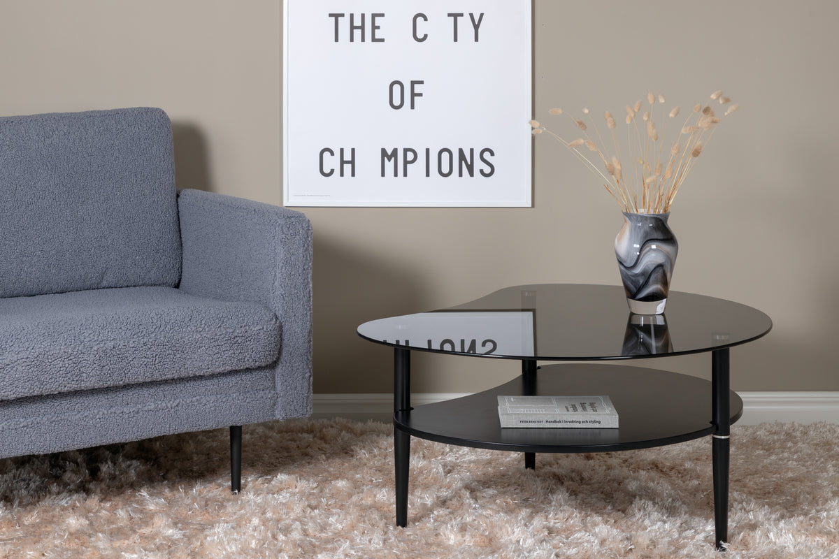 Egg Sofa Table 101 x 80 Black