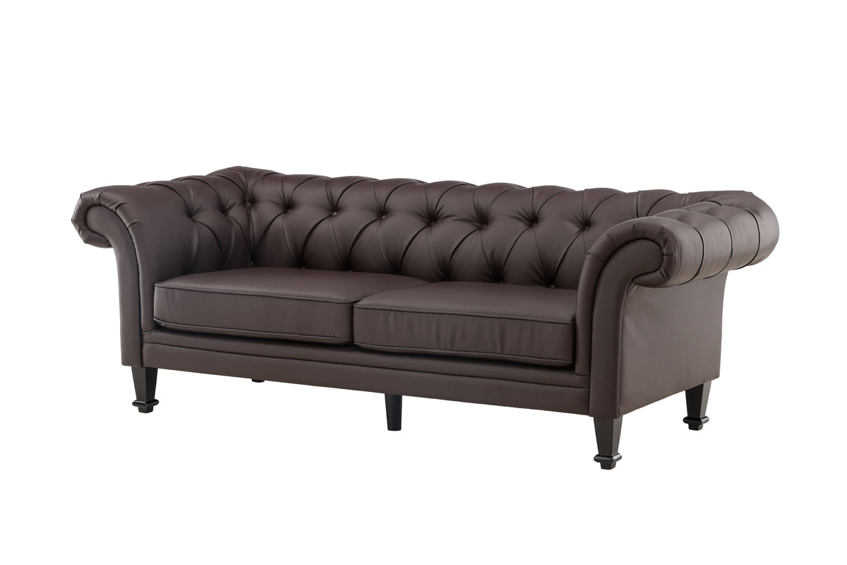 Ätran 3-Seat Sofa Brown