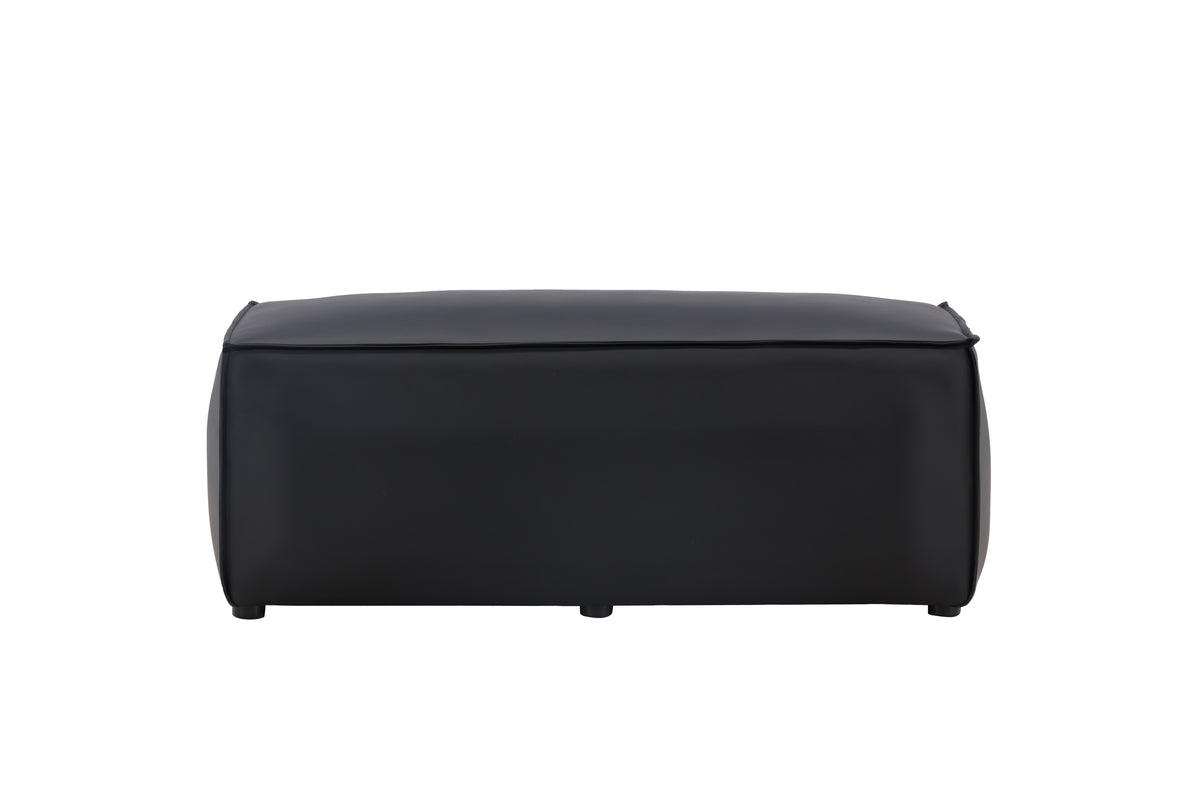 Palermo Pouf 119 x 47 x 59 Black