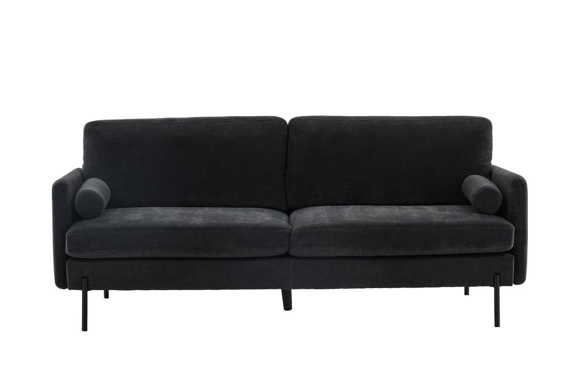 Antibes 3-Seat Sofa Dark Grey