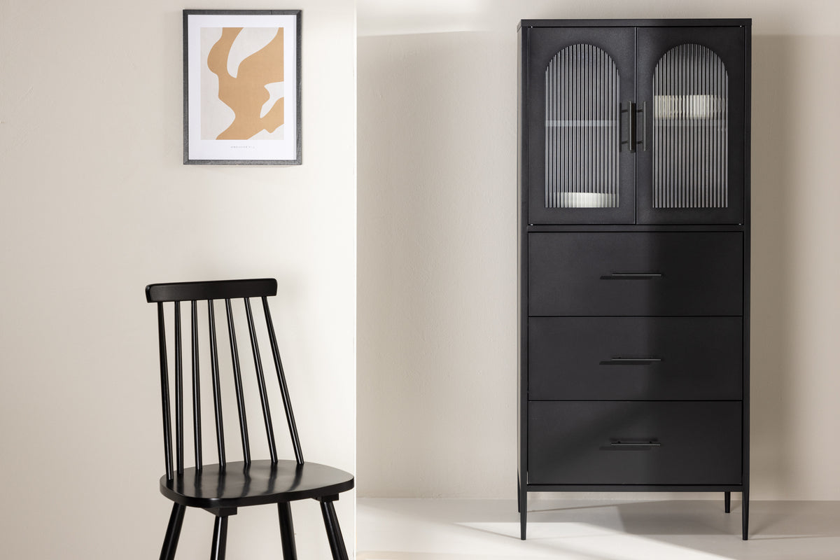 La Paz Cabinet 70 x 160 Black