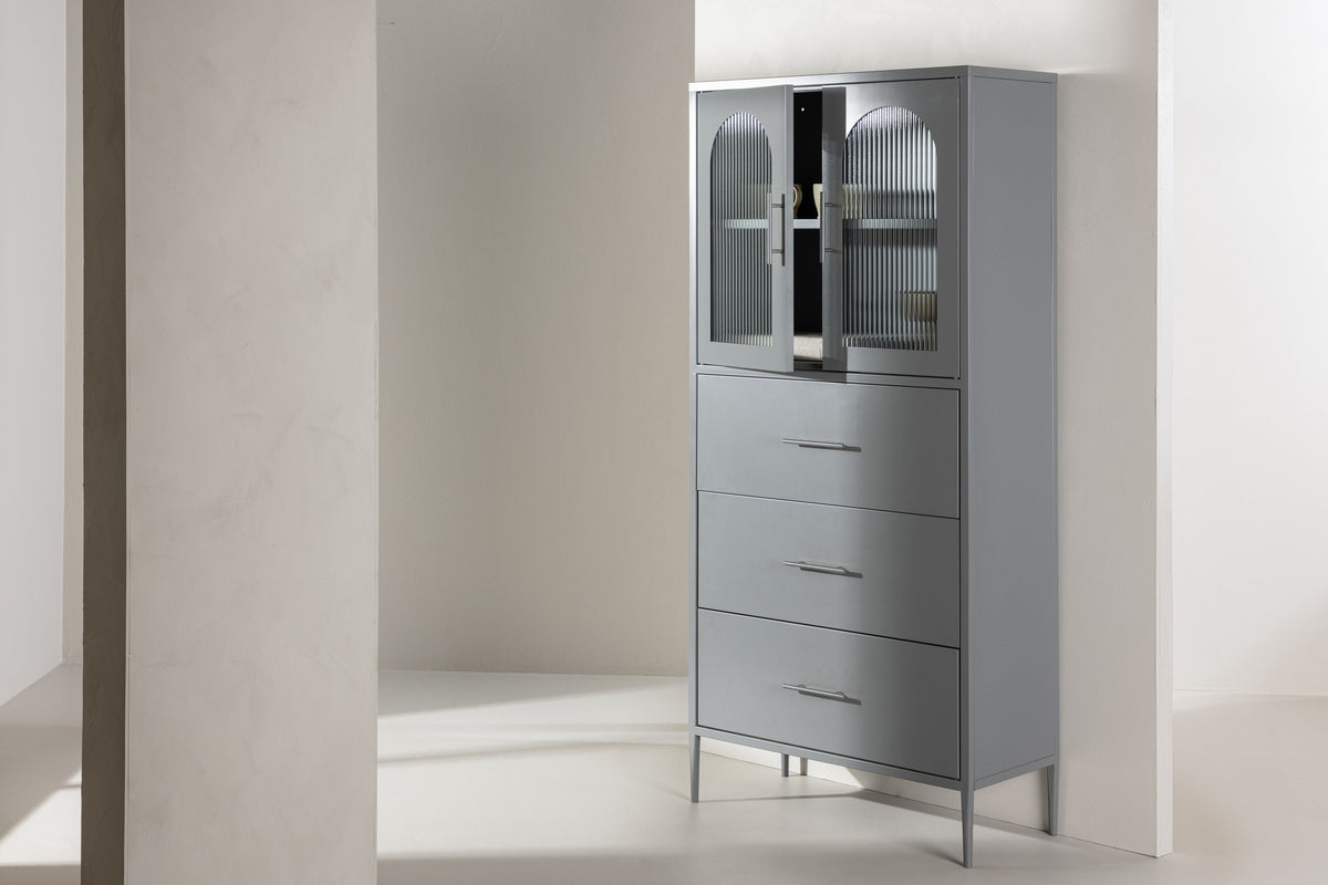 La Paz Cabinet 35 x 70 x 160 Light Grey