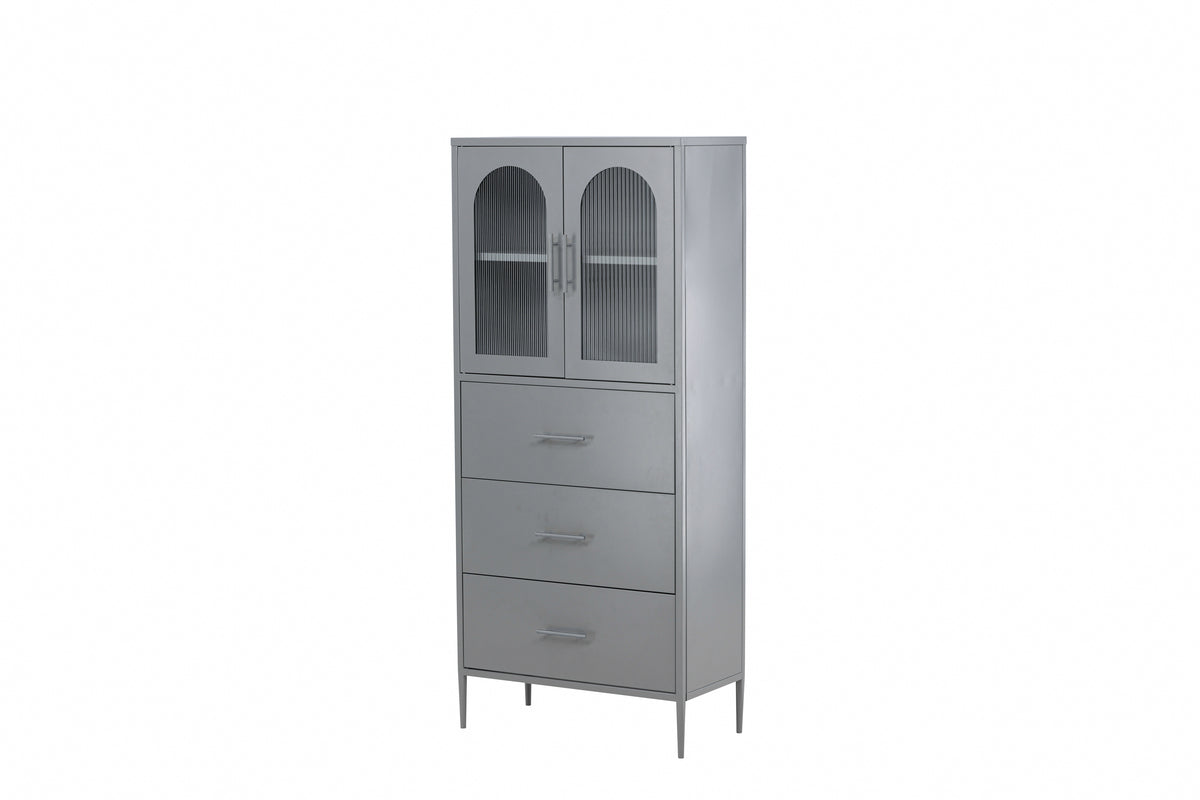 La Paz Cabinet 35 x 70 x 160 Light Grey