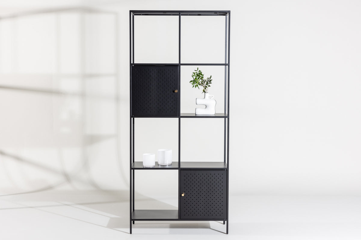 Porto Seguro Shelf 35 x 80 x 180 Black