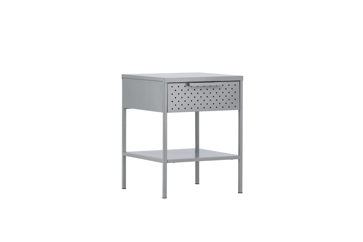 Sacramento Bedside Table 40 x 40 Light Grey