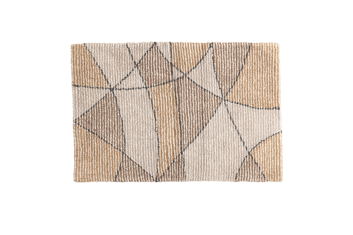 Loui Rectangular Carpet 90 x 60 Ivory