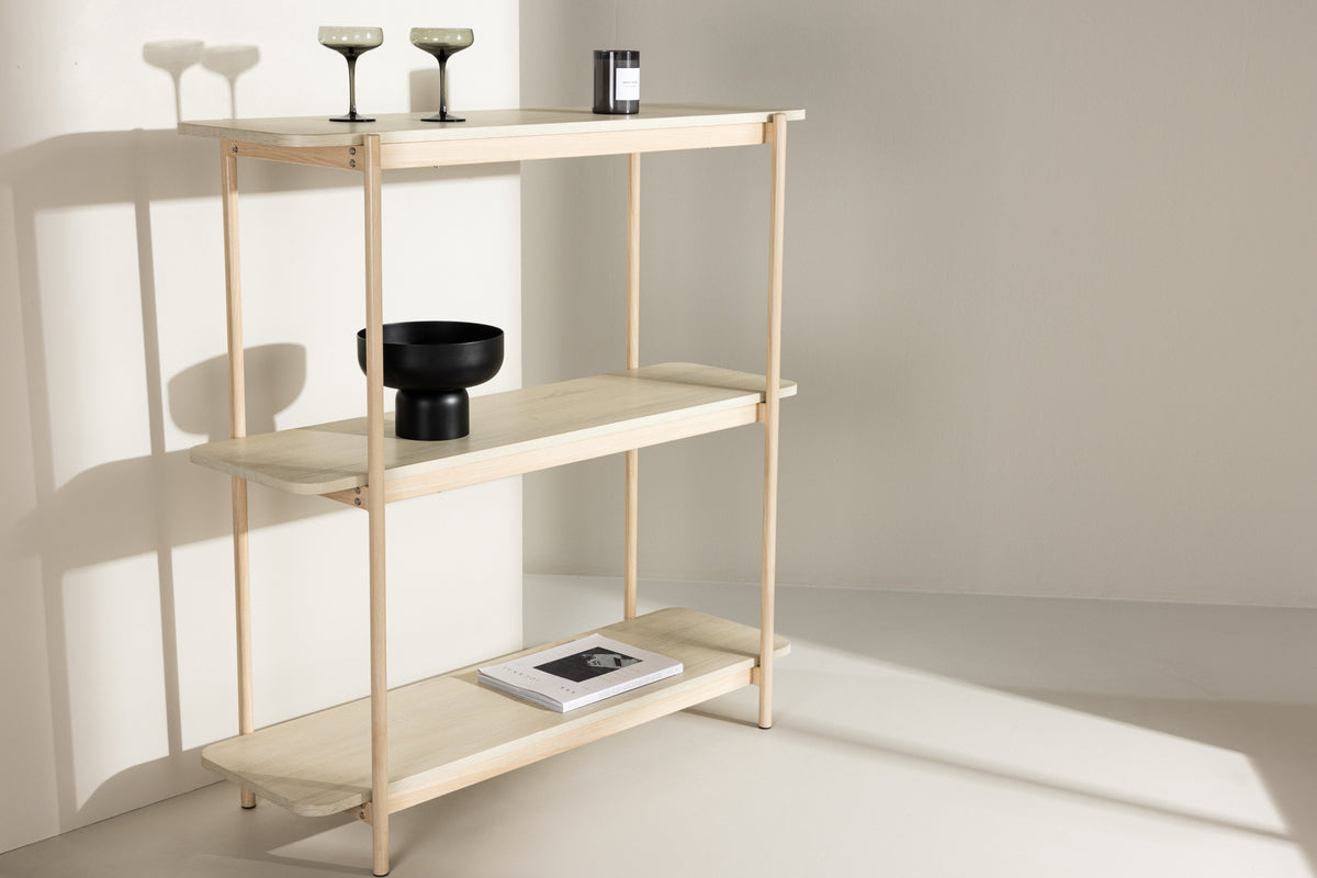 Heim Shelf 40 x 120 x 120 Whitewash