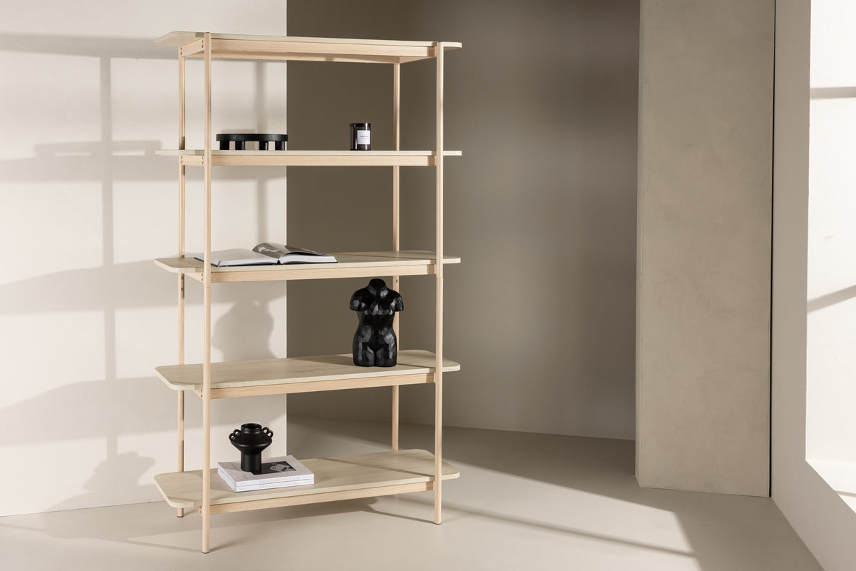 Heim Shelf 40 x 120 x 190 Whitewash