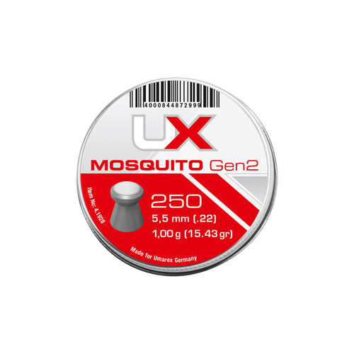 UX Mosquito Gen2 5.5mm 250pc ammunition