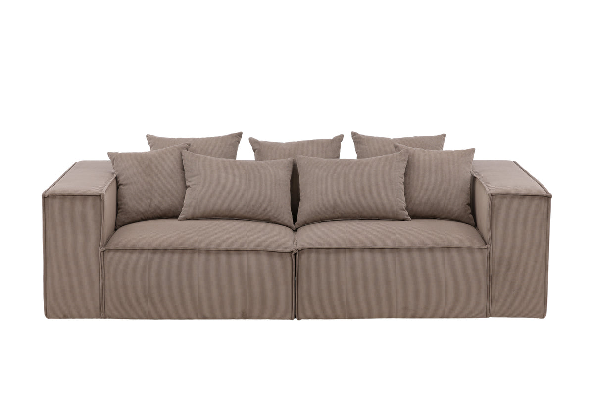 3-seater sofas Brown