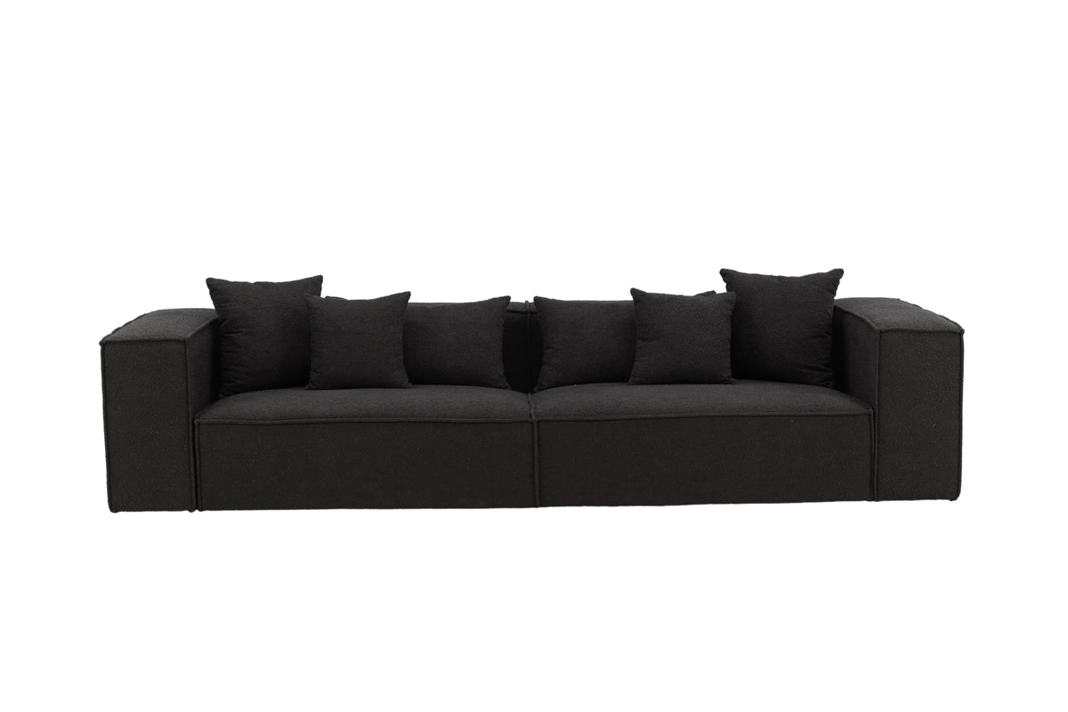 3-seater sofas Black
