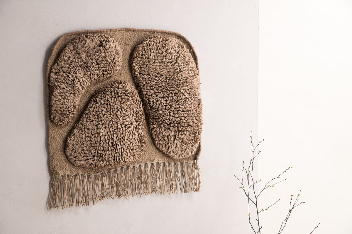 Jakobsö Wall Hanging Brown