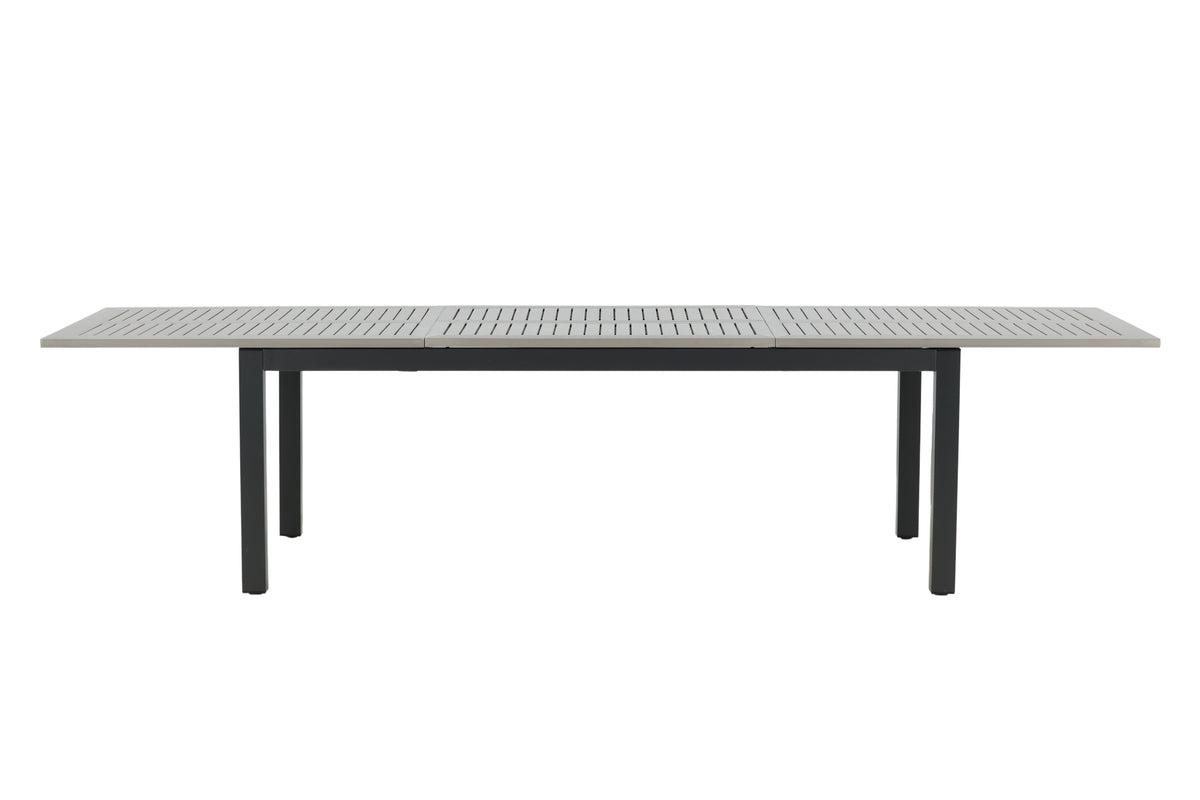 Albany Rectangular Dining Table 224 x 90 Dark Grey