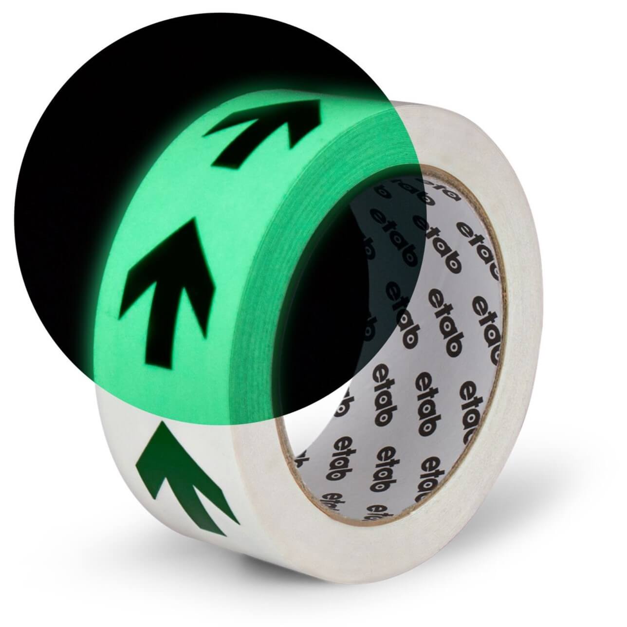Självlysande tejp 40mm x 10m
