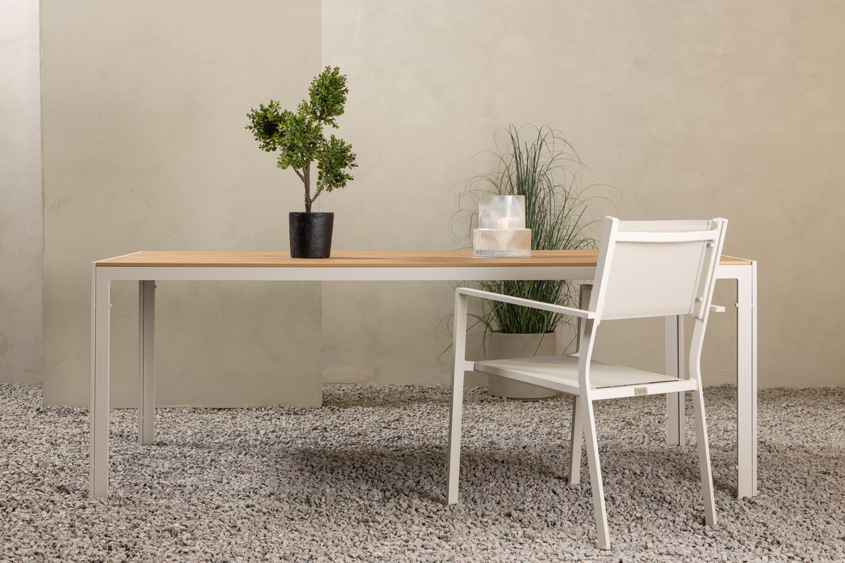 Break Rectangular Dining Table 205 x 90 Beige