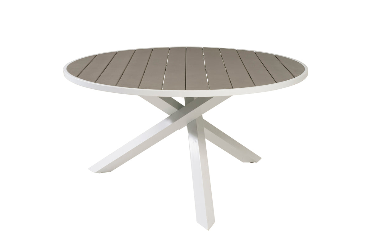 Parma Round Dining Table ⌀140 White