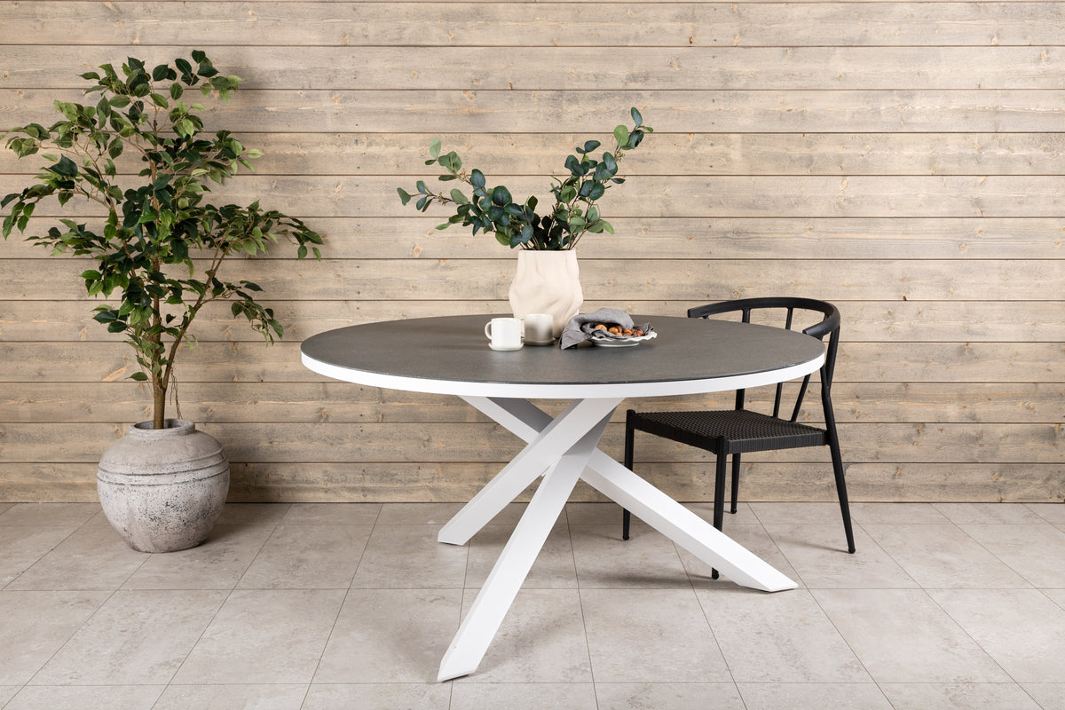 Copacabana Round Dining Table ⌀140 Grey