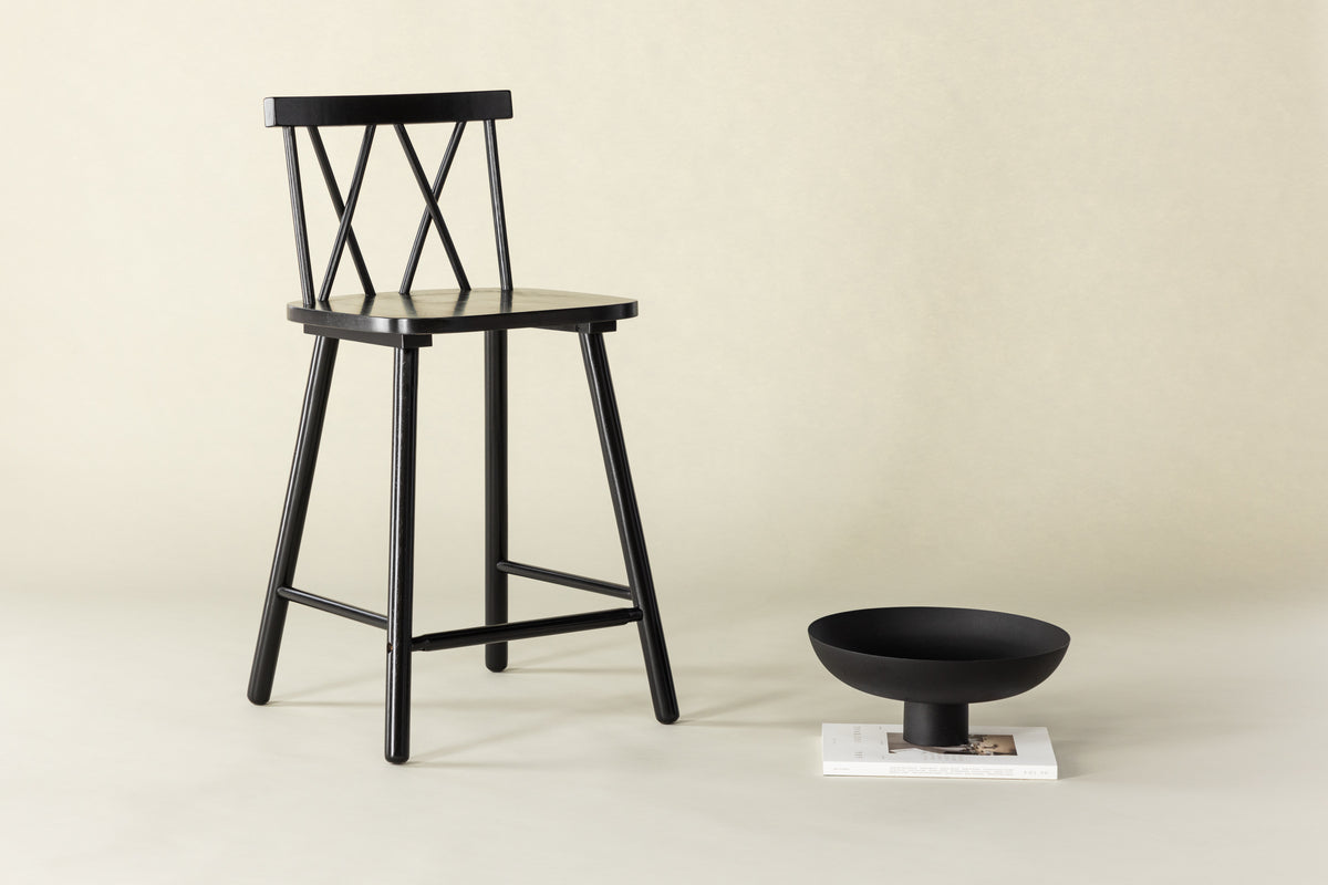 Mollöström Bar Chair 2-pack Black